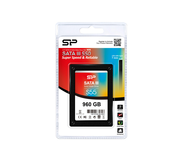 Silicon Power 960GB 2,5" SATA SSD S55 - 558042 - zdjęcie 2